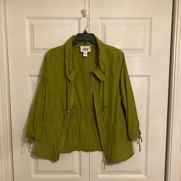 Live a Little Green Jacket - Picture 1 of 3
